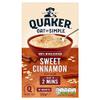 Quaker Oat So Simple Sweet Cinnamon Porridge, 10 x 33 g view 4