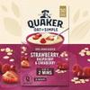Quaker Oat So Simple Strawberry and Raspberry Porridge, 10 x sachets view 4
