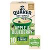 Quaker Oat So Simple Apple and Blueberry Porridge Sachets, 10x36 g view 1