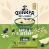 Quaker Oat So Simple Apple and Blueberry Porridge Sachets, 10x36 g view 2