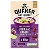 Quaker Oat So Simple Sultana Raisin and Apple Porridge, 10 x 38.5 g view 4