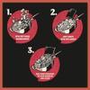 Amoy Straight to Wok Medium Noodles, 2 x 150g view 2