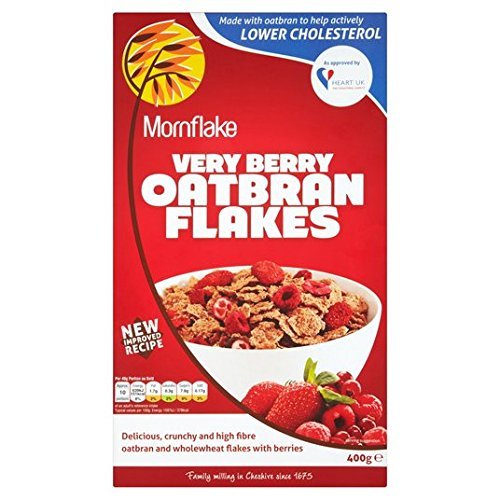 Mornflake Oatbran Flakes Very Berry 500g