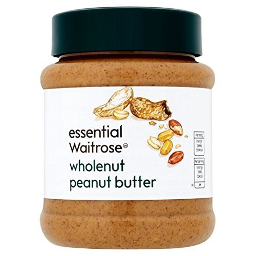 Essential Waitrose Wholenut Peanut Butter 340g