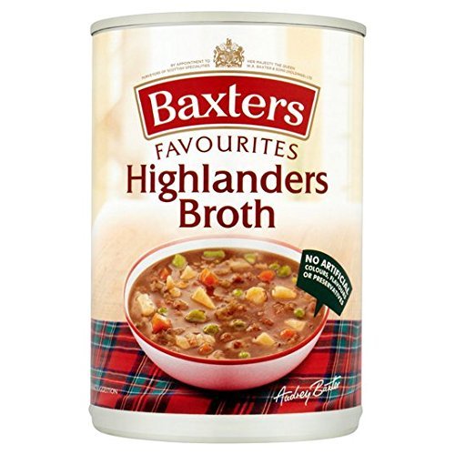 Baxters Favourites Highlanders Beef Broth Soup 400g