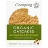 Clearspring Free From Organic Oatcakes Sea Vegetable & Black Pepper 200g view 1