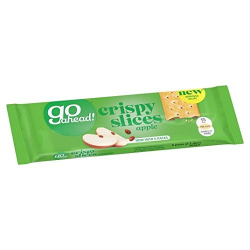 Go Ahead Crispy Fruit Slice Apple & Sultana 6 per pack