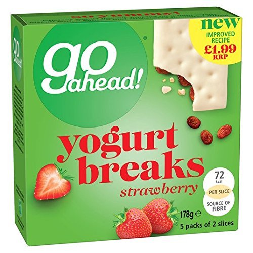 Go Ahead Yoghurt Breaks Strawberry 5 per pack