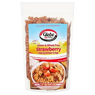 Glebe Farm Gluten Free Strawberry Oat Granola Crisp 375g