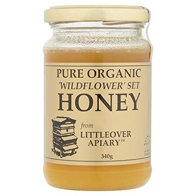 Littleover Apiaries Pure Organic Wildflower Set Honey 340g