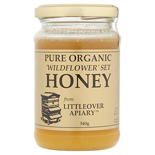 Littleover Apiaries Pure Organic Wildflower Set Honey 340g