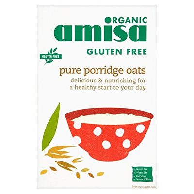 Amisa Organic Gluten Free Pure Porridge Oats 325g