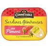 Connetable Sardines with Chilli 140g view 1