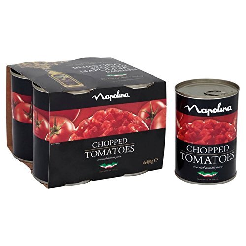 Napolina tomates haches 4 x 400g