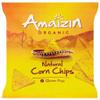 Amaizin Gluten Free Organic Corn Chips Natural 75g view 1