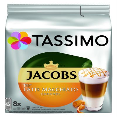Tassimo - Jacobs Latte Macchiato Caramel - 8 T-Discs
