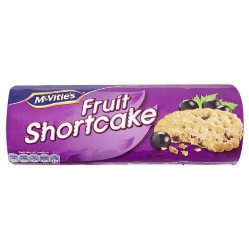 Fruit Shortcake de McVitie 200g PMP (Pack de 12 x 200g)