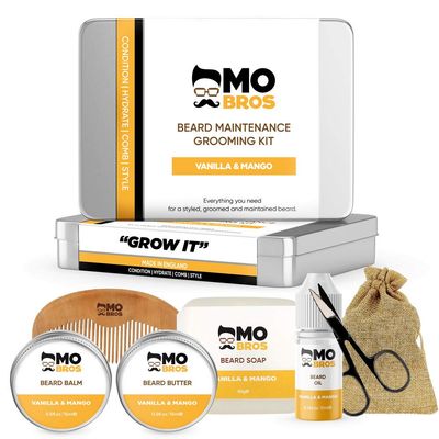 Beard Grooming Kit for Men | Beard Growth Kit | Beard Care Kit | Vanilla & Mango