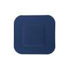 10 X STEROCHEF STERILE Catering Kitchen Blue DETECTABLE WASHPROOF First AID PLASTERS Square 4CM X 4CM view 1