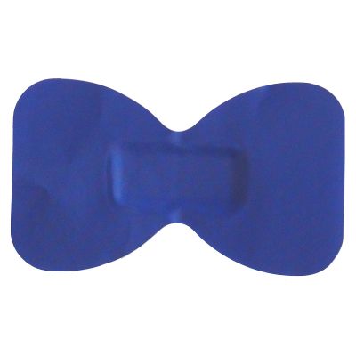 10 X STEROCHEF STERILE Catering Kitchen Blue DETECTABLE WASHPROOF First AID PLASTERS FINGERTIP 7.2CM X 4.2CM