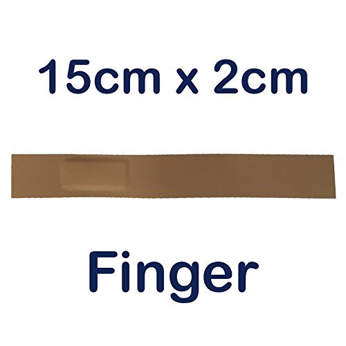 10 X STEROPLAST STEROSTRIP Genuine Premium Quality WASHPROOF First AID Wound PLASTERS Finger Extension 15CM X 2CM