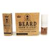 Sir Reginalds Beard Growth Spray - The Solution for the Perfect Beard - 100% Natural Formula - Fuller, Thicker, Darker- TRIPLE PACK view 1