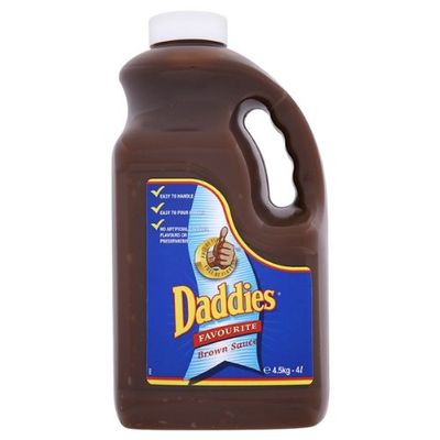 Daddies Favourite Brown Sauce 4.5kg (Pack of 2 x 4.5kg)