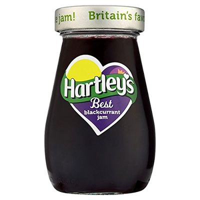 Hartley's Best Blackcurrant Jam 340g (Pack of 6 x 340g)