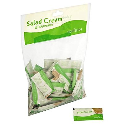 Lichfields Salad Cream 50 x 9.5g Sachets
