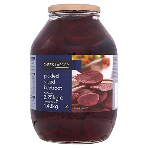 Chef's Larder Pickled Sliced Beetroot 2.25kg (Drained Weight 1.43g)