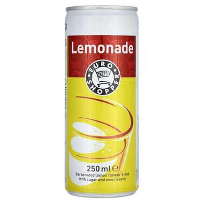 Euro Shopper Lemonade 250ml (Pack of 12 x 250ml)