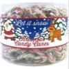 250 Mini Green RED Christmas X'Mas Candy Canes view 1