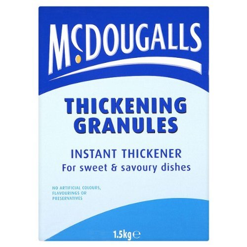 McDougalls Thickening Granules Instant Thickener For Sweet & Savoury Dishes 1.5kg