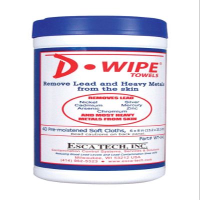 LEAD RMVR WIPES 40CT by MfrPartNo WT-041