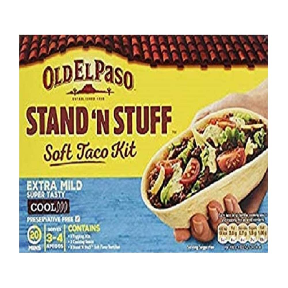 Old El Paso Stand 'N' Stuff Taco Kit, 329g