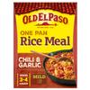 Old El Paso Mexican Chilli and Garlic One Pan Rice Meal Kit, 355g view 1