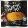 Free & Easy Organic Carrot and Coconut Soup 400 g (Pack of 6) view 1