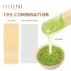 Huini 300 Count Salon Waxing Hair Removal Large Wooden Spatulas Wax Applicator 6 x 3/4in by HUINI view 4