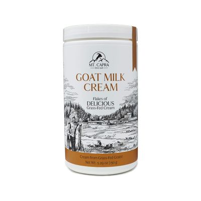 Mt. Capra Products - Capra Cream Goat Milk Cream - 150 Grams