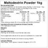 Maltodextrin Powder 1kg - Fast Release Carbohydrate view 2