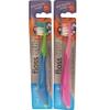 Brush-Baby FlossBrush 6+ Toothbrush | Stage 3 Kids | 6+ years | DeepClean flossing bristles ideal for mixed baby & adult teeth. Easy grip handle and fun sucker base | Purple, Pack of 1 view 1