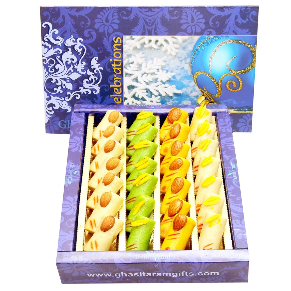 Ghasitaram Gifts Assorted Rolls Box 800 GMS