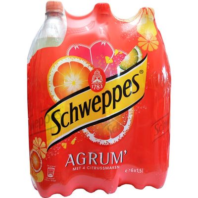 Schweppes Agrum 6x1,5L.