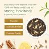 VAHDAM Top 10 Favourites Tea Sampler Set | Loose Leaf Tea (50+ Cups) | Tea Variety Pack with Green, Herbal, Black & Chai Brew | Vacuum Sealed For Freshness | Brew Hot & Cold view 3