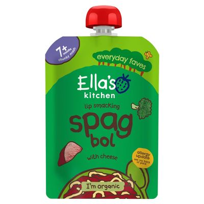 Ella's Kitchen Organic Lip Smacking Spag Bol with Cheese, 130g