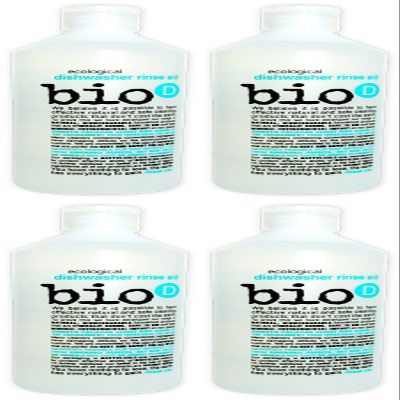 (4 PACK) - Bio-D - Dishwasher Rinse Aid | 750ml | 4 PACK BUNDLE
