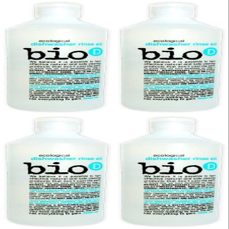 (4 PACK) - Bio-D - Dishwasher Rinse Aid | 750ml | 4 PACK BUNDLE