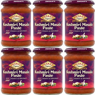 (6 PACK) - Pataks - Kashmiri Masala Paste | 295g | 6 PACK BUNDLE