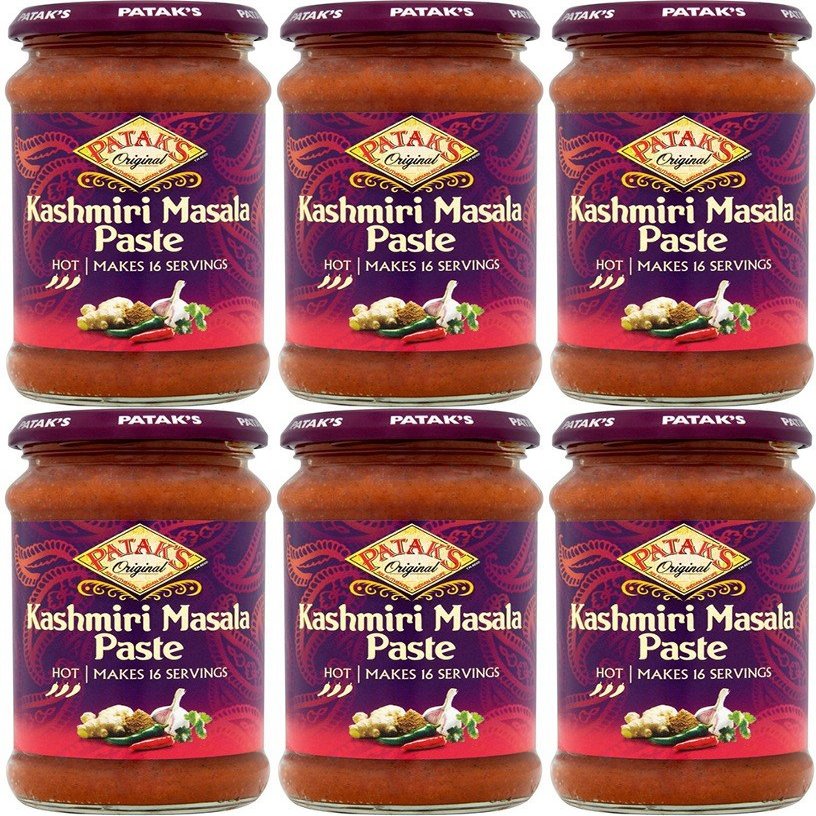 (6 PACK) - Pataks - Kashmiri Masala Paste | 295g | 6 PACK BUNDLE