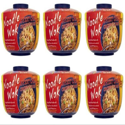 (6 PACK) - Blue Dragon - Sweet Chilli Chicken NoodleWok | 76g | 6 PACK BUNDLE